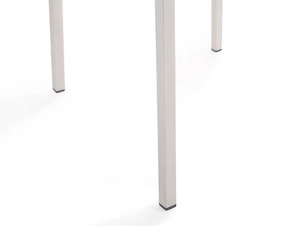 Cheap Beliani 6-Istuttava Ulkoruokailuryhma 3-Osainen Lasitaso Tekstiilituolit Musta Grosseto