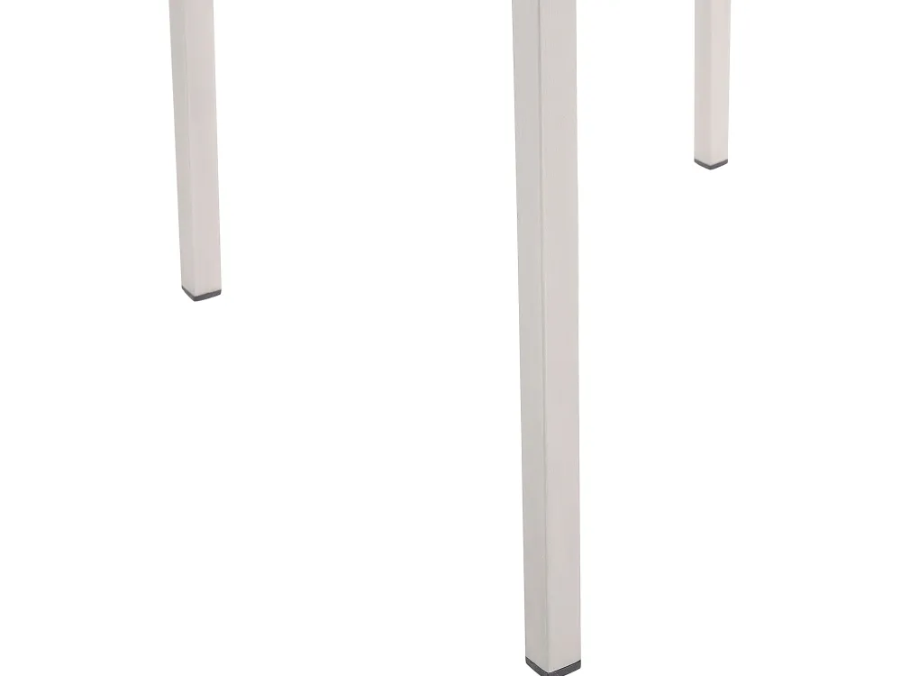 Ulkokalusteet<Beliani 8-Istuttava Ulkoruokailuryhma Poltettu Graniittitaso Ja Tekstiilituolit Musta Grosseto