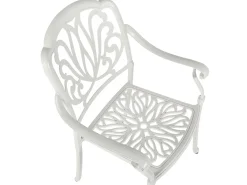 Ulkokalusteet<Beliani 4-Istuttava Ulkoruokailuryhma Alumiini Valkoinen Ancona