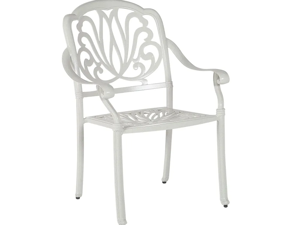 Ulkokalusteet<Beliani 4-Istuttava Ulkoruokailuryhma Alumiini Valkoinen Ancona