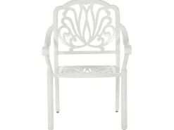 Ulkokalusteet<Beliani 4-Istuttava Ulkoruokailuryhma Alumiini Valkoinen Ancona