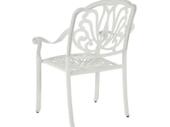 Ulkokalusteet<Beliani 4-Istuttava Ulkoruokailuryhma Alumiini Valkoinen Ancona