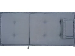 Discount Beliani 6-Istuttava Ulkoruokailuryhma Akasiapuu Sininen Toscana