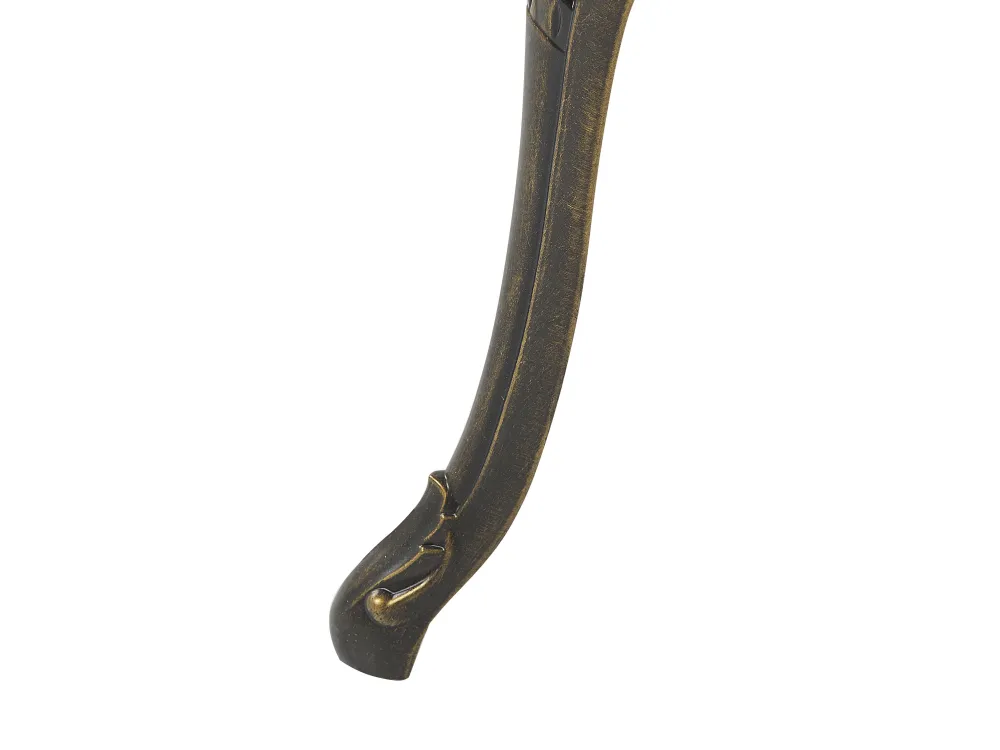 Best Beliani 4-Istuttava Ulkoruokailuryhma Aurinkovarjolla Alumiini Ruskea Sapri