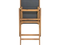 Ulkokalusteet<Beliani 8-Istuttava Ulkoruokailuryhma Ja Aurinkotuolit Akaasia Vaalea Puu Cesana