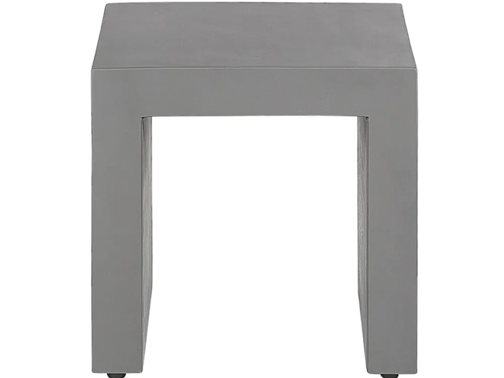 Flash Sale Beliani 6-Istuttava Ulkoruokailuryhma Kuitusementti U-Muoto Harmaa Taranto