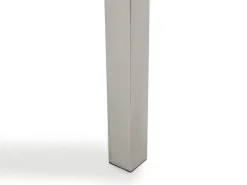 Hot Beliani 6-Istuttava Ulkoruokailuryhma Lasitaso Tekstiilituolit Musta/Harmaa Grosseto