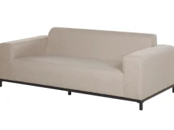 Ulkokalusteet<Beliani 3-Istuttava Ulkosohva Kangas Beige/Musta Rovigo