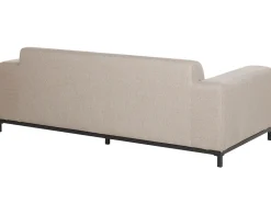 Ulkokalusteet<Beliani 3-Istuttava Ulkosohva Kangas Beige/Musta Rovigo