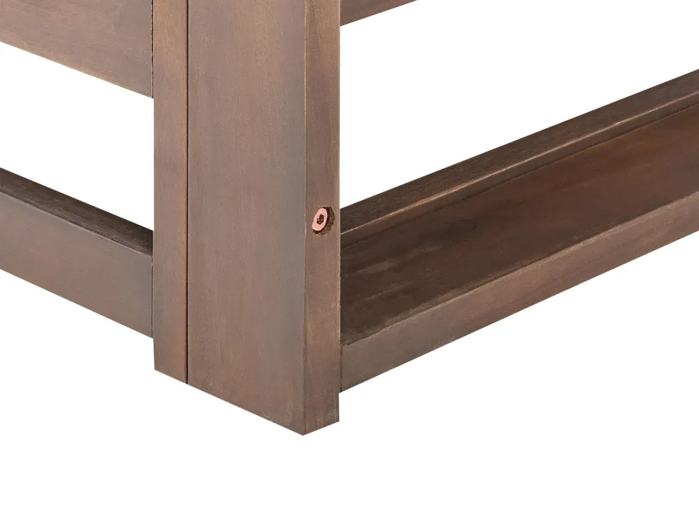 Discount Beliani 2-Istuttava Ulkosohva Sertifioitu Akaasia Tumma Puu Timor Ii