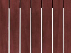 Fashion Beliani 2-Istuttava Ulkosohva Sertifioitu Akasiapuu Mahonginruskea Trani