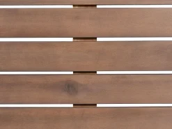 Ulkokalusteet<Beliani 7-Istuttava Ulkosohvaryhma Sertifioitu Akaasia Tumma Puu Pataja