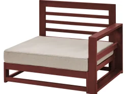 Ulkokalusteet<Beliani 4-Istuttava Ulkosohvaryhma Akaasia Mahonginruskea Timor Ii