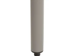 Discount Beliani 2-Istuttava Ulkosohvaryhma Alumiini Vaaleanharmaa Terracina