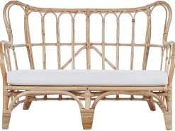 Ulkokalusteet<Beliani 4-Istuttava Ulkosohvaryhma Rottinki Luonnonvari Brindisi