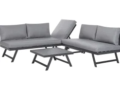 Ulkokalusteet<Beliani 5-Istuttava Ulkosohvaryhma Alumiini Harmaa Coccorino