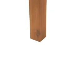 Clearance Beliani 4-Istuttava Ulkosohvaryhma Akaasia Vaalea Puu Manila