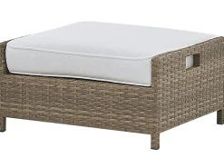 Ulkokalusteet<Beliani 5-Istuttava Ulkosohvaryhma Polyrottinki Valkoinen Belluno