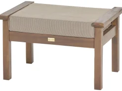 Shop Beliani 4-Istuttava Ulkosohvaryhma Akaasia Tumma Puu Manila