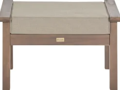 Shop Beliani 4-Istuttava Ulkosohvaryhma Akaasia Tumma Puu Manila