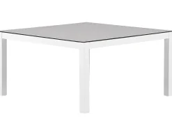 Best Beliani 4-Istuttava Ulkosohvaryhma Alumiini Vasenk. Valkoinen/Ruskea Borello