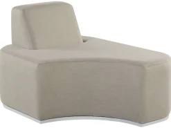 Ulkokalusteet<Beliani 2-Istuttava Ulkosohvaryhma Kangas Vaaleanharmaa Fabro