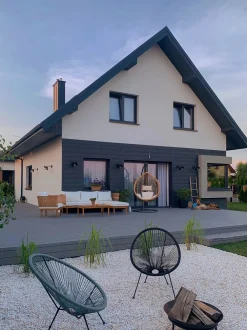 New Beliani 4-Istuttava Ulkosohvaryhma Akasiapuu Oikeak. Valkoinen Cremona