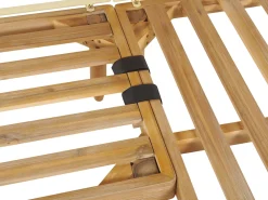 New Beliani 4-Istuttava Ulkosohvaryhma Akasiapuu Oikeak. Valkoinen Cremona