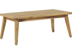 Ulkokalusteet<Beliani 4-Istuttava Ulkosohvaryhma Akasiapuu Valkoinen/Sininen Merano Ii