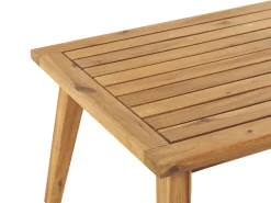 Ulkokalusteet<Beliani 4-Istuttava Ulkosohvaryhma Akasiapuu Valkoinen/Sininen Merano Ii