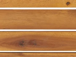 Ulkokalusteet<Beliani 4-Istuttava Ulkosohvaryhma Akasiapuu Valkoinen/Sininen Merano Ii