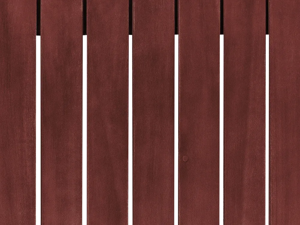 Best Sale Beliani 4-Istuttava Ulkosohvaryhma Akaasia Oikeak. Mahonginruskea Timor Ii