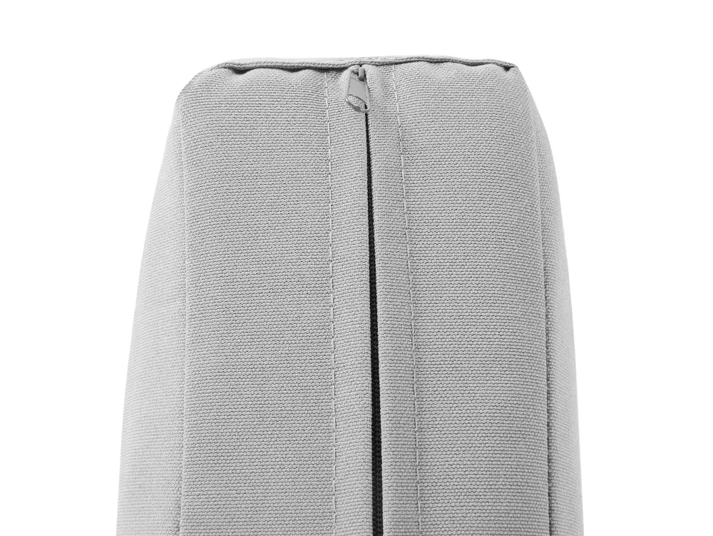 Cheap Beliani 6-Istuttava Ulkosohvaryhma Alumiini Valkoinen/Harmaa Castella