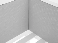 Cheap Beliani 6-Istuttava Ulkosohvaryhma Alumiini Valkoinen/Harmaa Castella