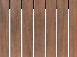 Ulkokalusteet<Beliani 4-Istuttava Ulkosohvaryhma Sertifioitu Akaasia Tumma Puu Timor Ii