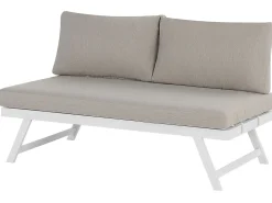 Shop Beliani 5-Istuttava Ulkosohvaryhma Alumiini Ruskeanharmaa Coccorino