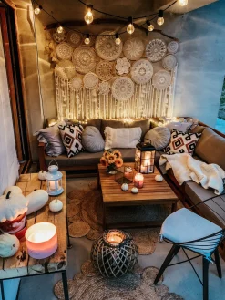 Best Beliani 4-Istuttava Ulkosohvaryhma Akaasia Oikeak. Vaalea Puu Timor