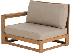 Best Beliani 4-Istuttava Ulkosohvaryhma Akaasia Oikeak. Vaalea Puu Timor