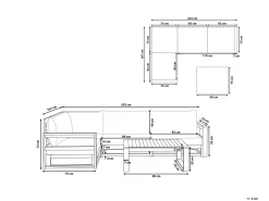 Best Beliani 4-Istuttava Ulkosohvaryhma Akaasia Oikeak. Vaalea Puu Timor