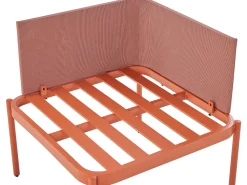 Ulkokalusteet<Beliani 2-Istuttava Ulkosohvaryhma Alumiini Oranssi Terracina