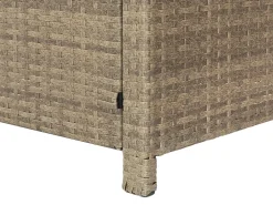 Ulkokalusteet<Beliani 5-Istuttava Ulkosohvaryhma Polyrottinki Ruskea Fonti