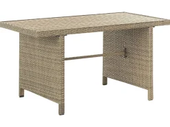 Ulkokalusteet<Beliani 5-Istuttava Ulkosohvaryhma Polyrottinki Ruskea Fonti