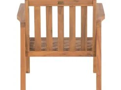 Ulkokalusteet<Beliani 4-Istuttava Ulkosohvaryhma Sertifioitu Akaasia Vaalea Puu Manila