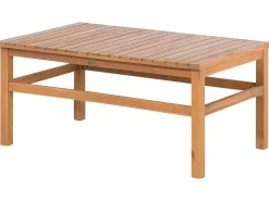 Ulkokalusteet<Beliani 4-Istuttava Ulkosohvaryhma Sertifioitu Akaasia Vaalea Puu Manila