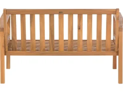 Ulkokalusteet<Beliani 4-Istuttava Ulkosohvaryhma Sertifioitu Akaasia Vaalea Puu Manila