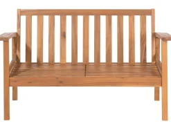 Ulkokalusteet<Beliani 4-Istuttava Ulkosohvaryhma Sertifioitu Akaasia Vaalea Puu Manila