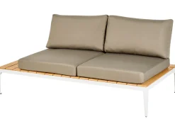 Ulkokalusteet<Beliani 5-Istuttava Ulkosohvaryhma Alumiini Harmaa Positano