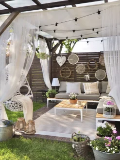 Ulkokalusteet<Beliani 5-Istuttava Ulkosohvaryhma Alumiini Harmaa Positano