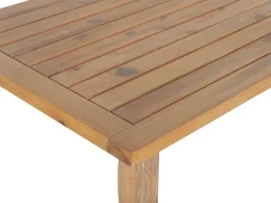 Ulkokalusteet<Beliani 4-Istuttava Ulkosohvaryhma Akasiapuu Harmaa/Musta Merano Ii