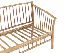 New Beliani 4-Istuttava Ulkosohvaryhma Bambu Valkoinen Maggiore